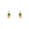 Aretes con Esmeraldas y Diamantes