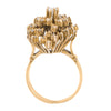 Anillo Tipo Coctel en Oro Amarillo 10K