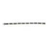 Pulsera en Oro Blanco 14K con Diamantes Champagne