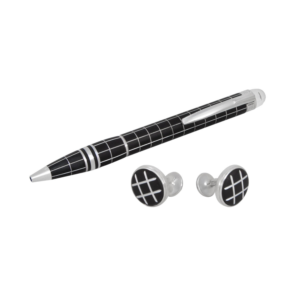 Bolígrafo StarWalker Rubber y Mancuernillas