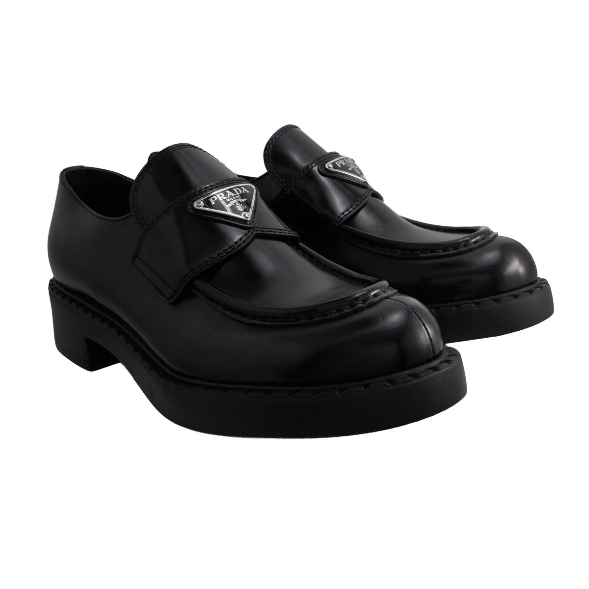 Mocasines con Placa de Logo