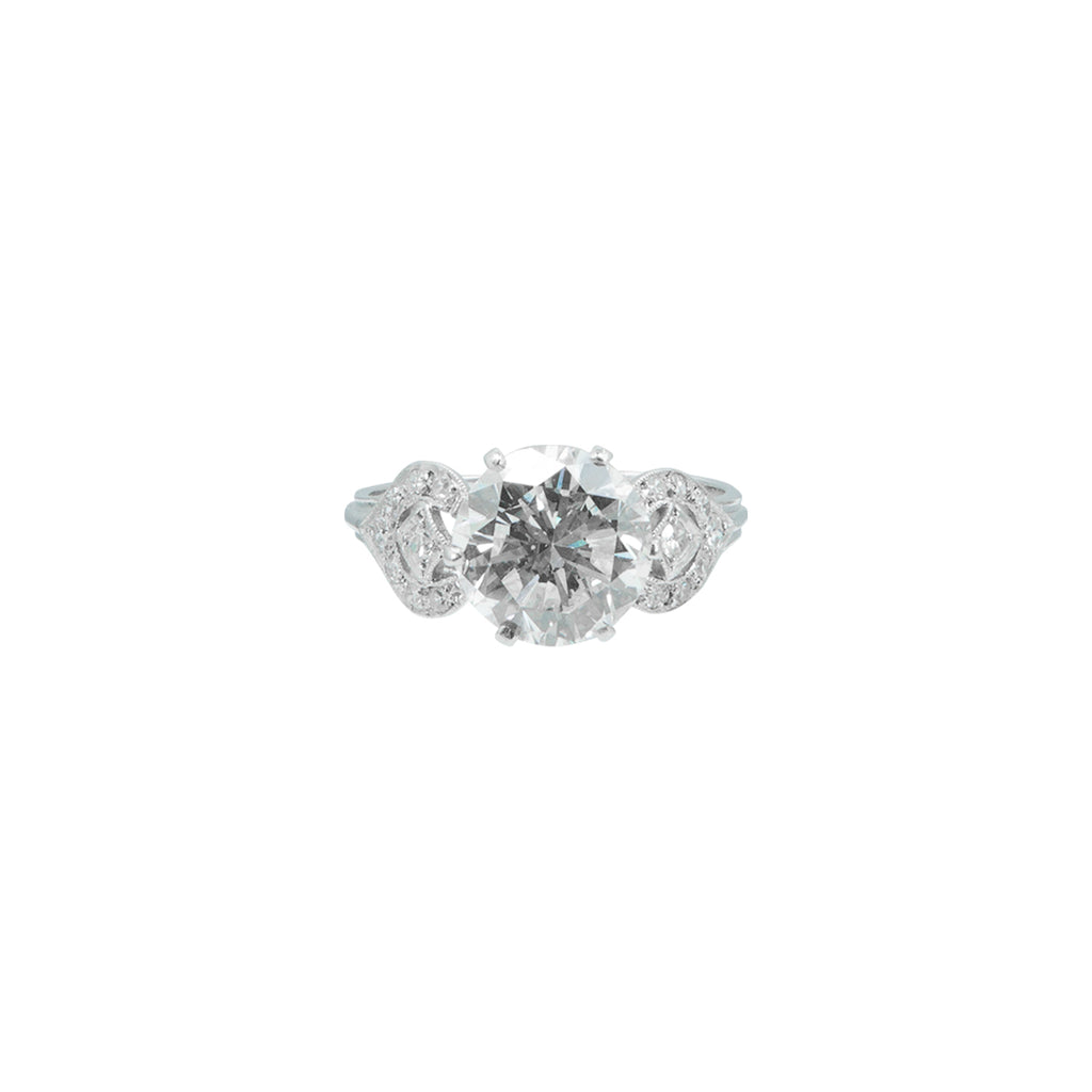Anillo Solitario con Diamante de 2.84 CT - Boutique San Agustín