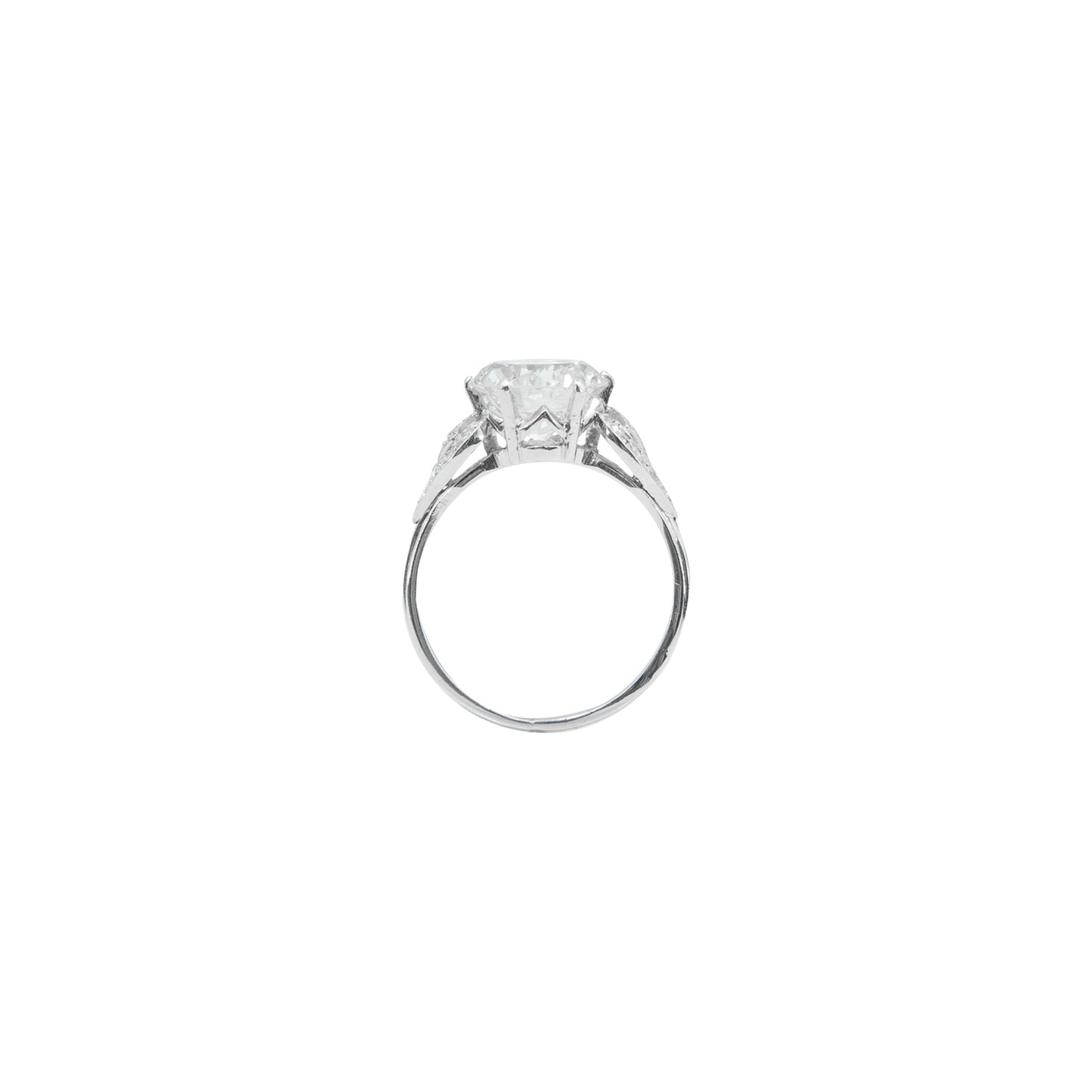 Anillo Solitario con Diamante de 2.84 CT