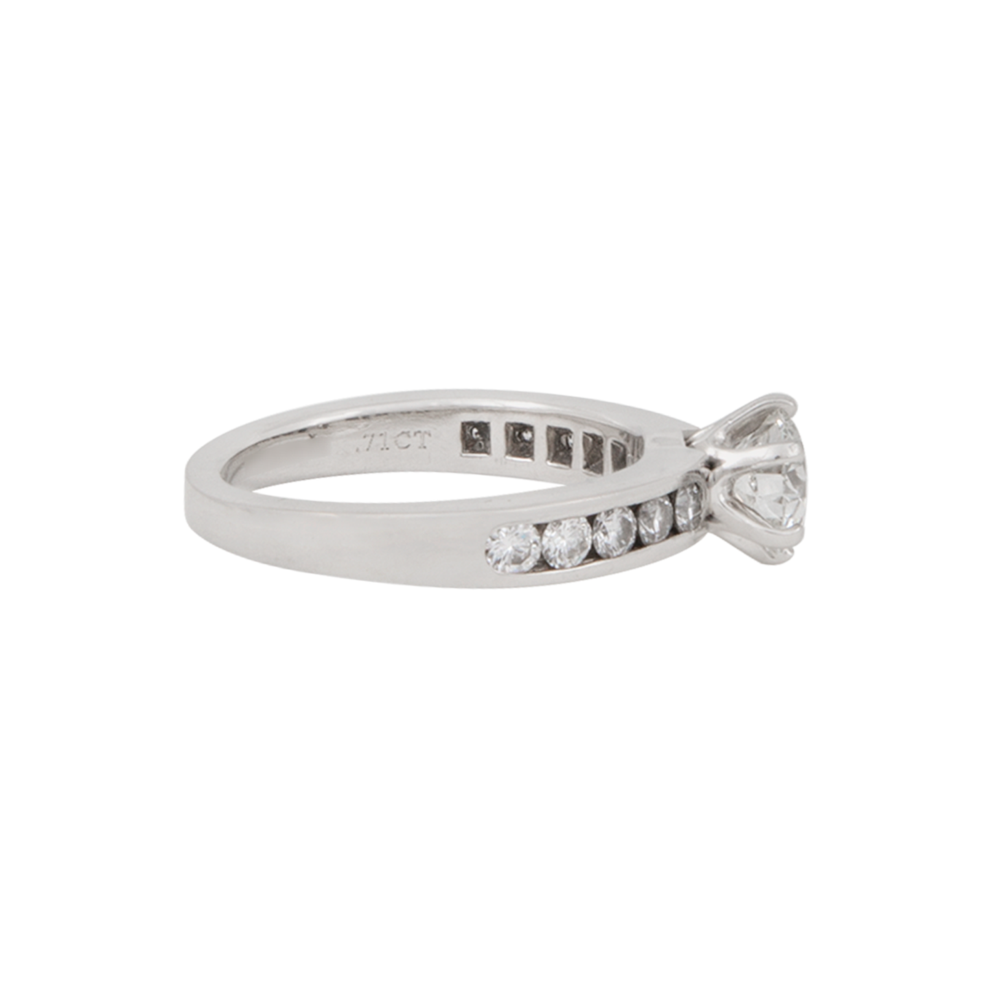 Anillo Solitario 0.71 CT