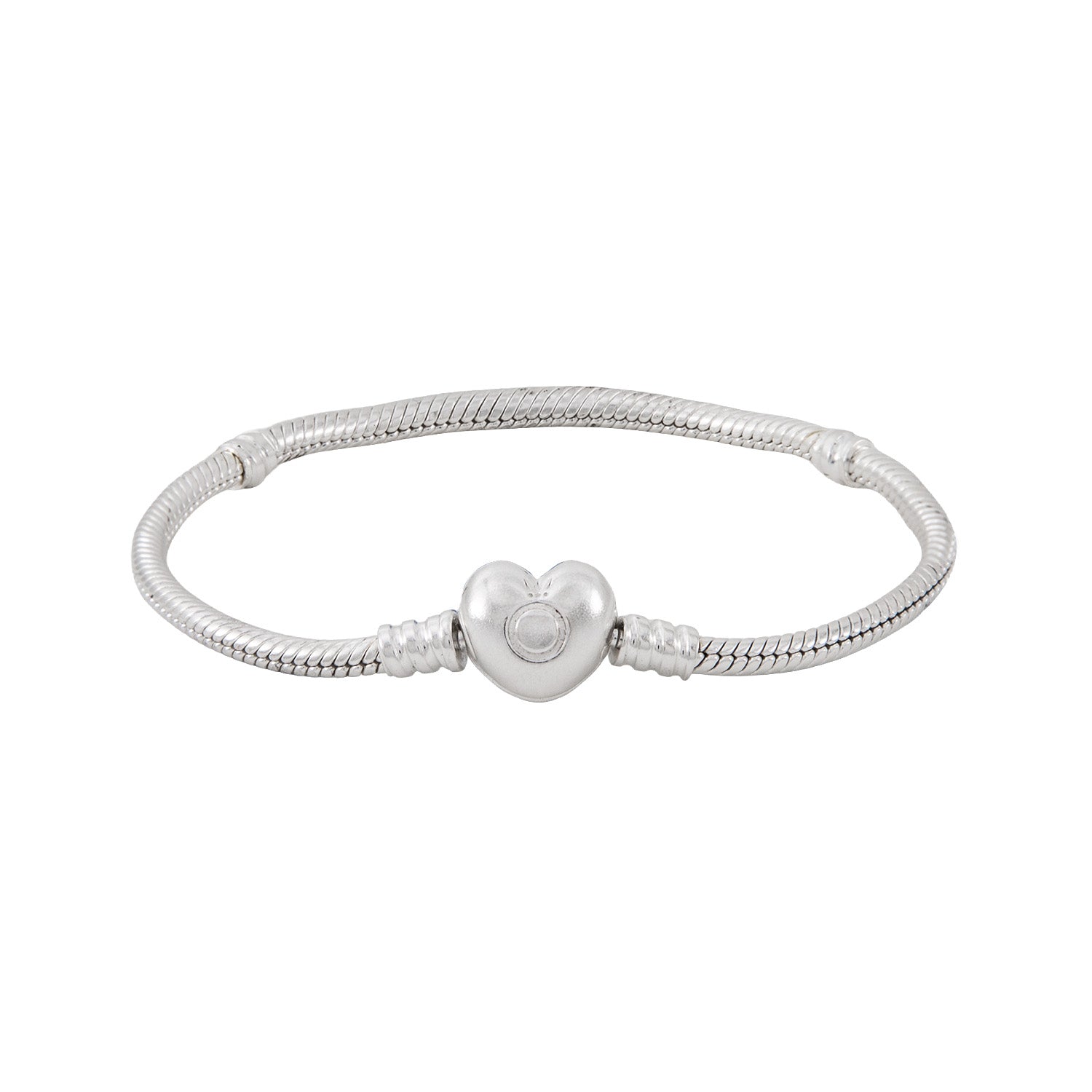 Brazalete Moments con Broche Corazón 19 cm