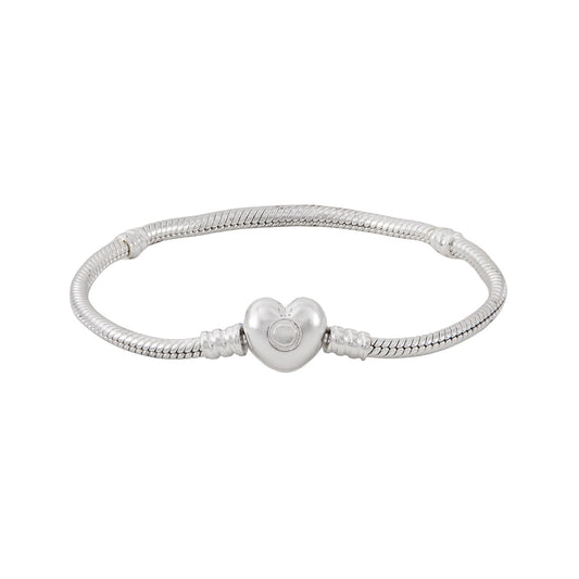 Brazalete Moments con Broche Corazón 19 cm