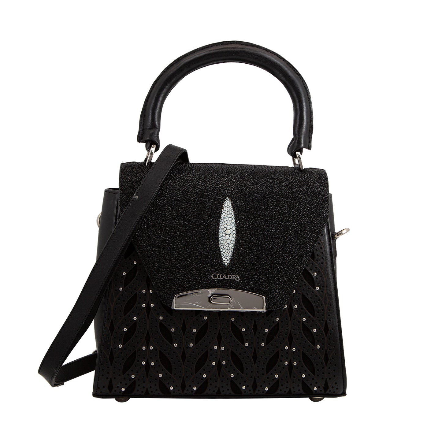Bolso En Piel Genuina De Mantarraya