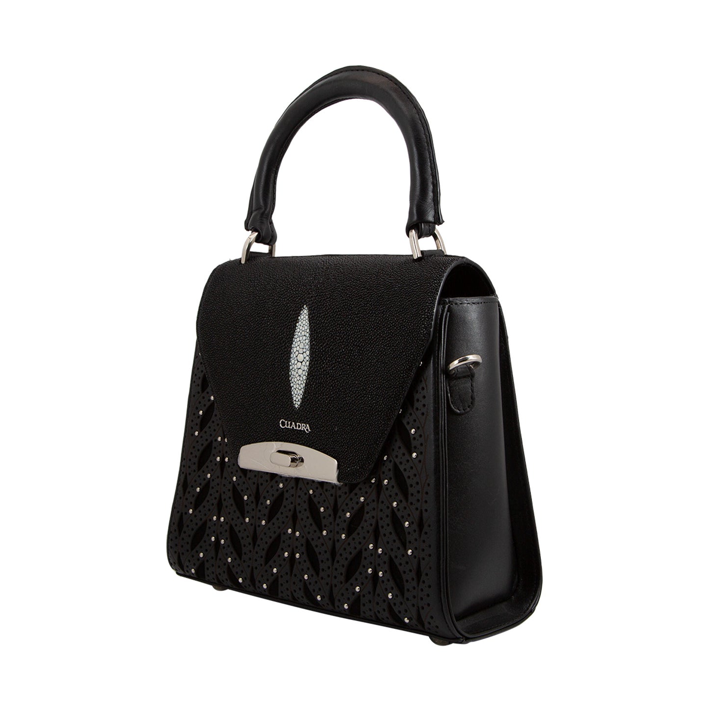 Bolso En Piel Genuina De Mantarraya