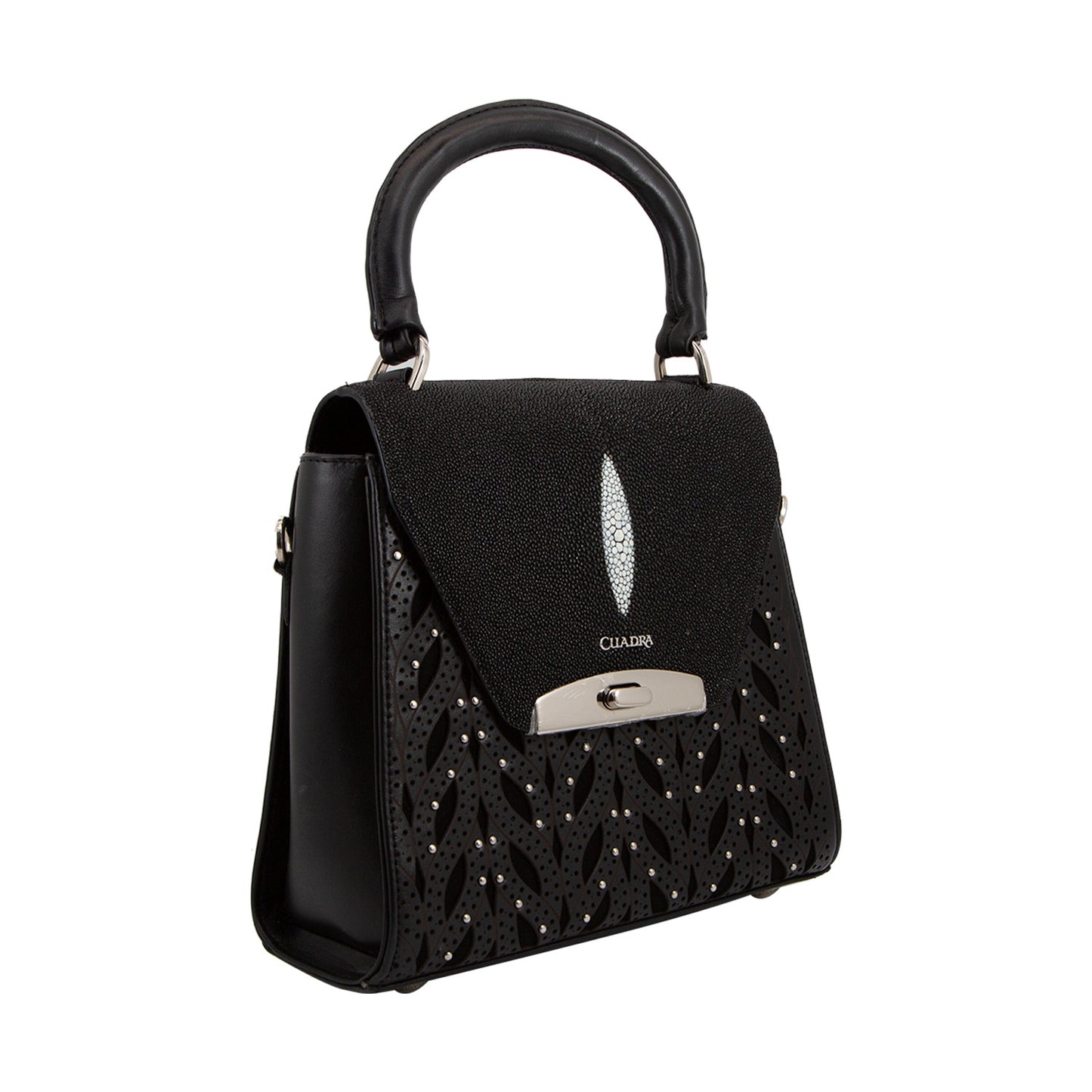 Bolso En Piel Genuina De Mantarraya