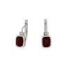 Aretes Piedra Granate