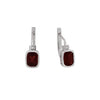 Aretes Piedra Granate