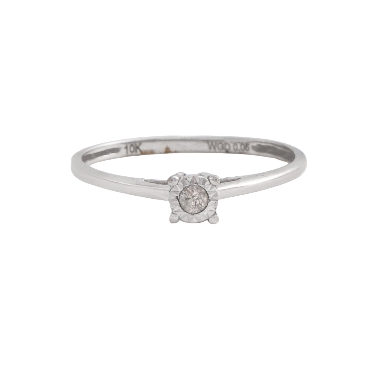 Anillo Solitario .05 CT