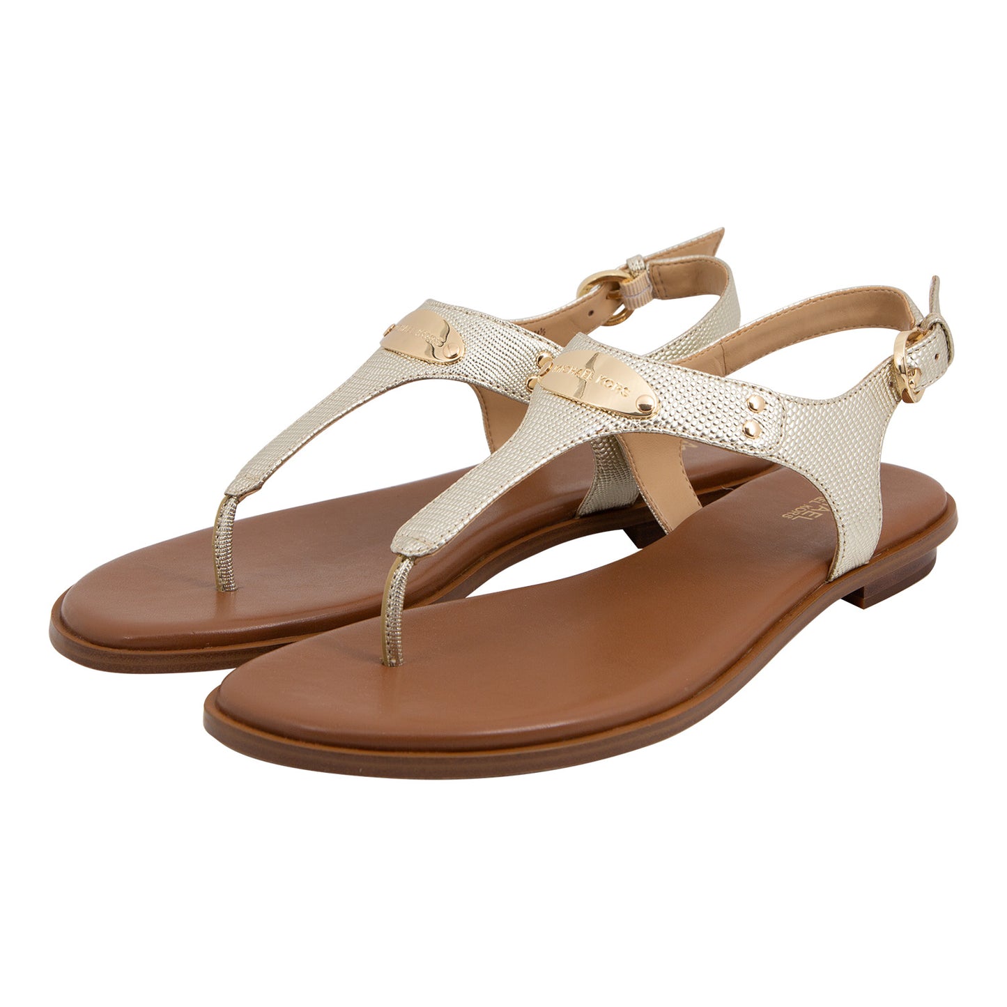 Sandalias Plate Gold