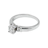 Solitario en oro blanco de 14K - Boutique San Agustín