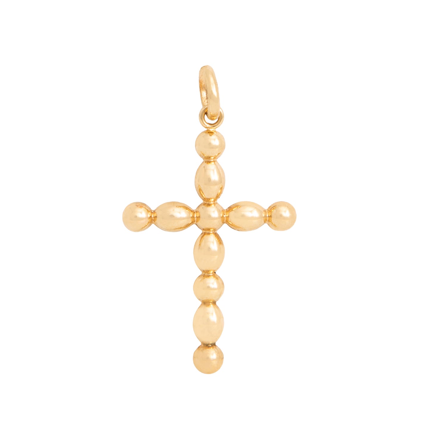 Dije Motivo Cruz Oro Basics