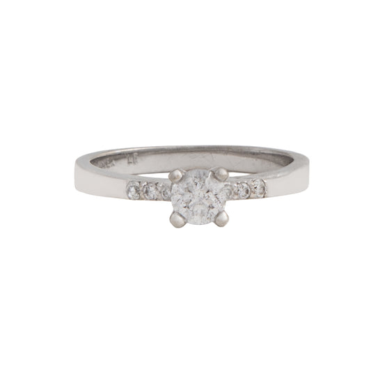 Anillo Solitario .35 CT