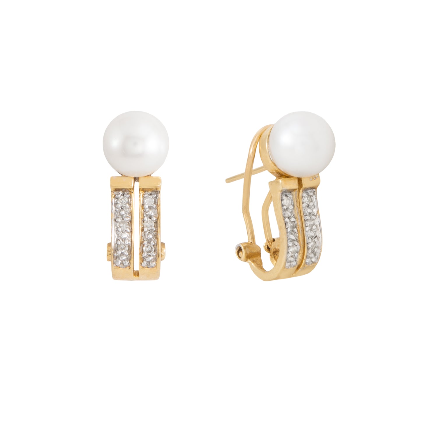 Juego de Aretes y Anillo Perlas