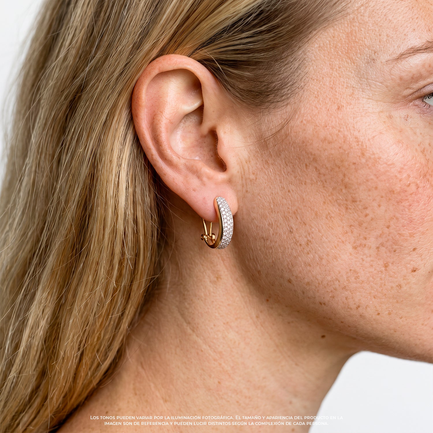 Arracadas con Pavé de Diamantes