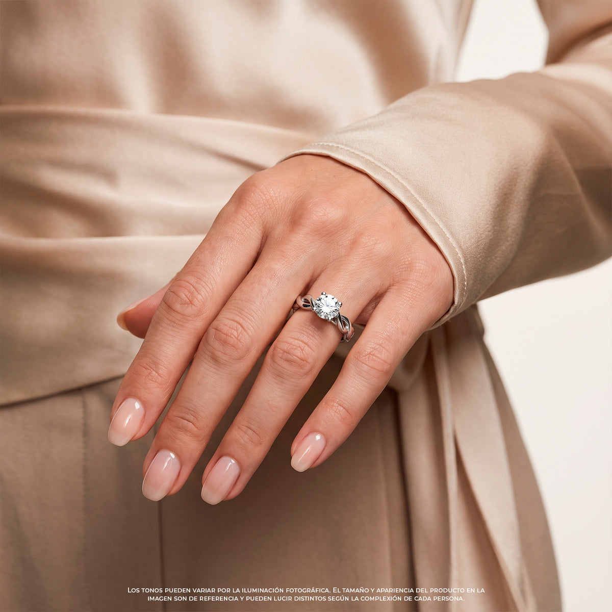 Anillo Solitario de 1.10 CT