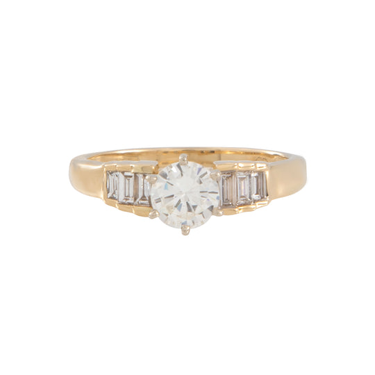 Anillo Solitario 0.55 CT