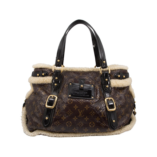 Bolsa Shearling Thunder Monogram