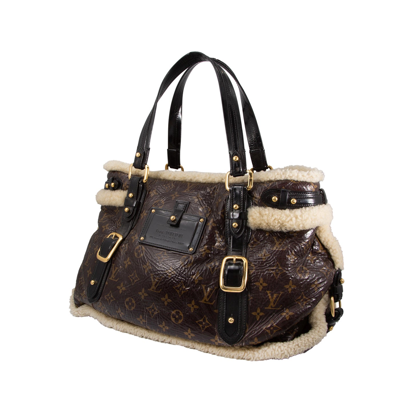 Bolsa Shearling Thunder Monogram
