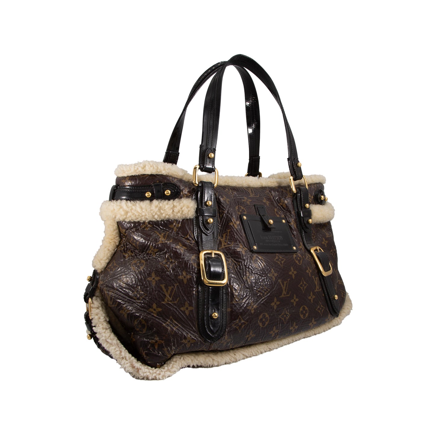 Bolsa Shearling Thunder Monogram