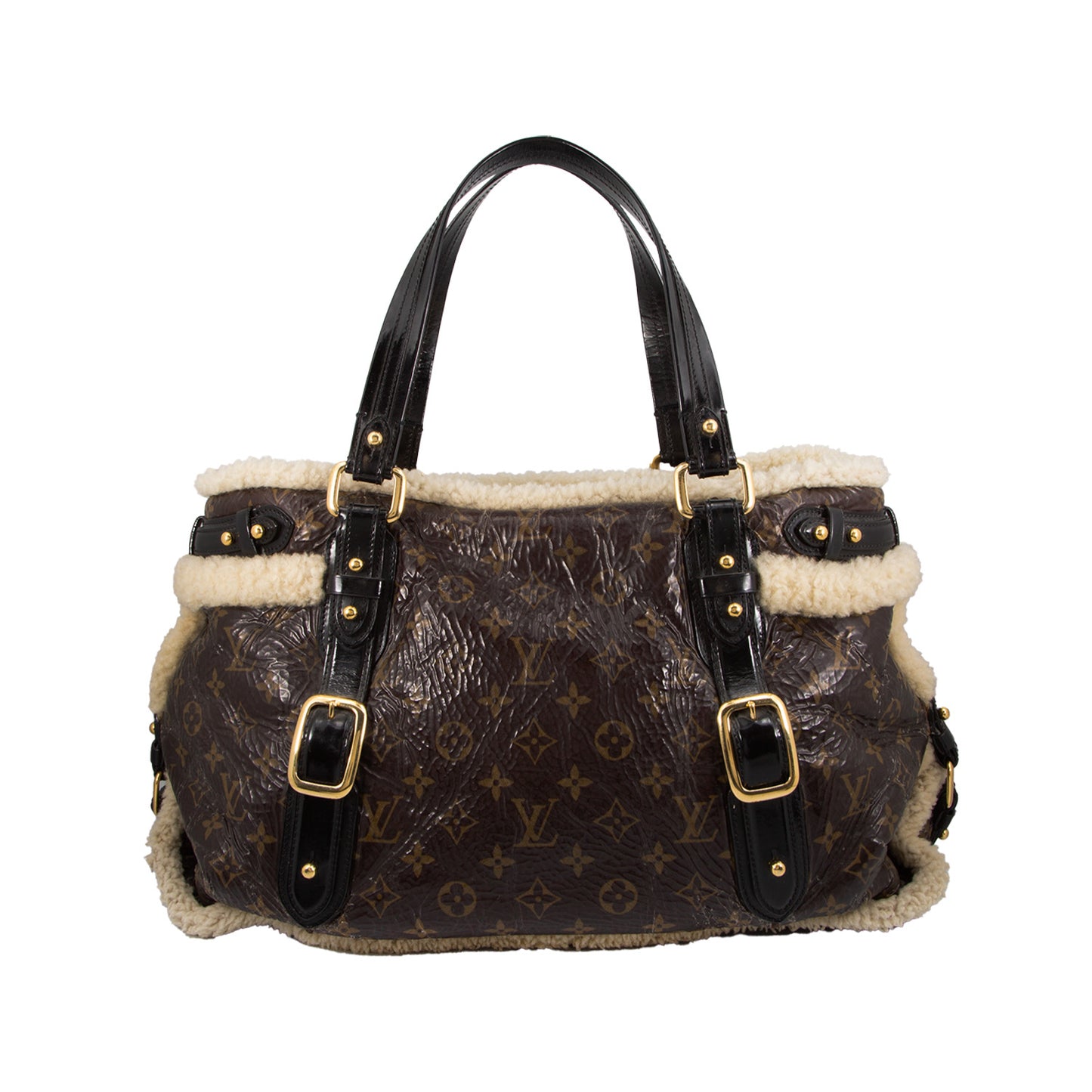Bolsa Shearling Thunder Monogram