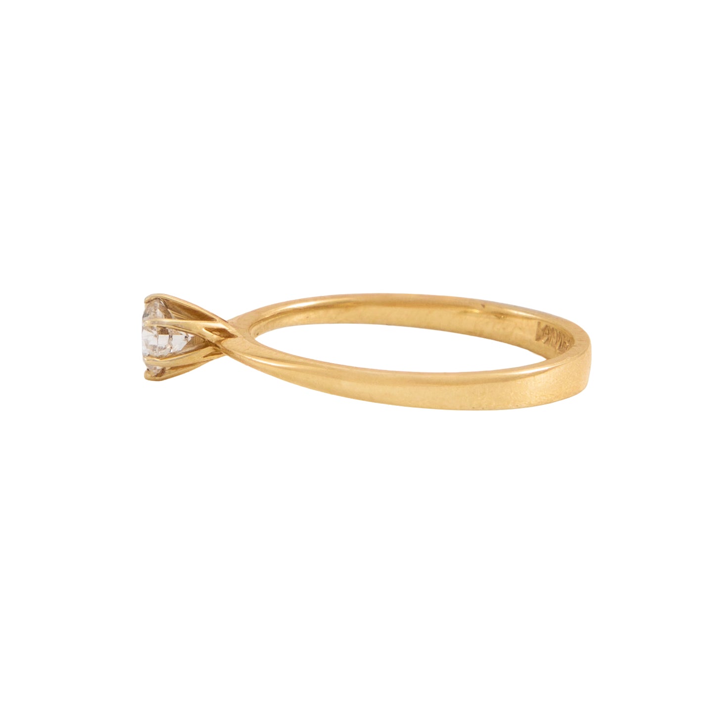 Anillo Solitario 14k