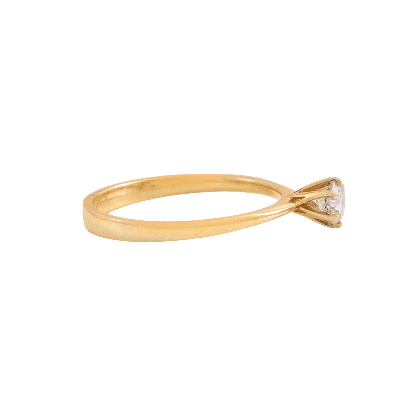 Anillo Solitario 14k
