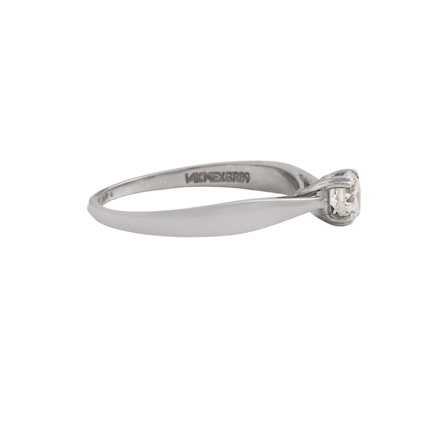 Anillo Solitario 0.38 CT