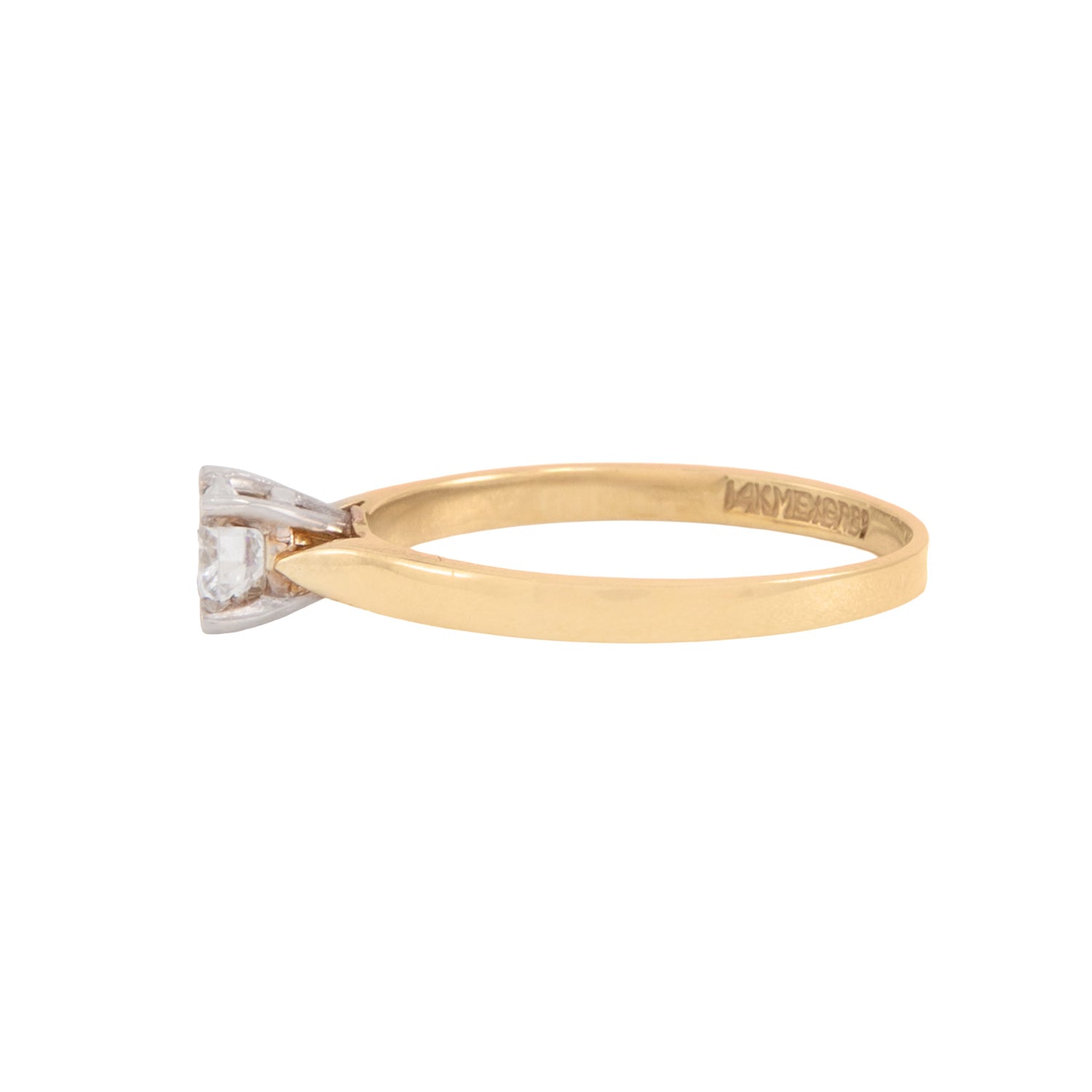 Anillo Solitario .38 CT