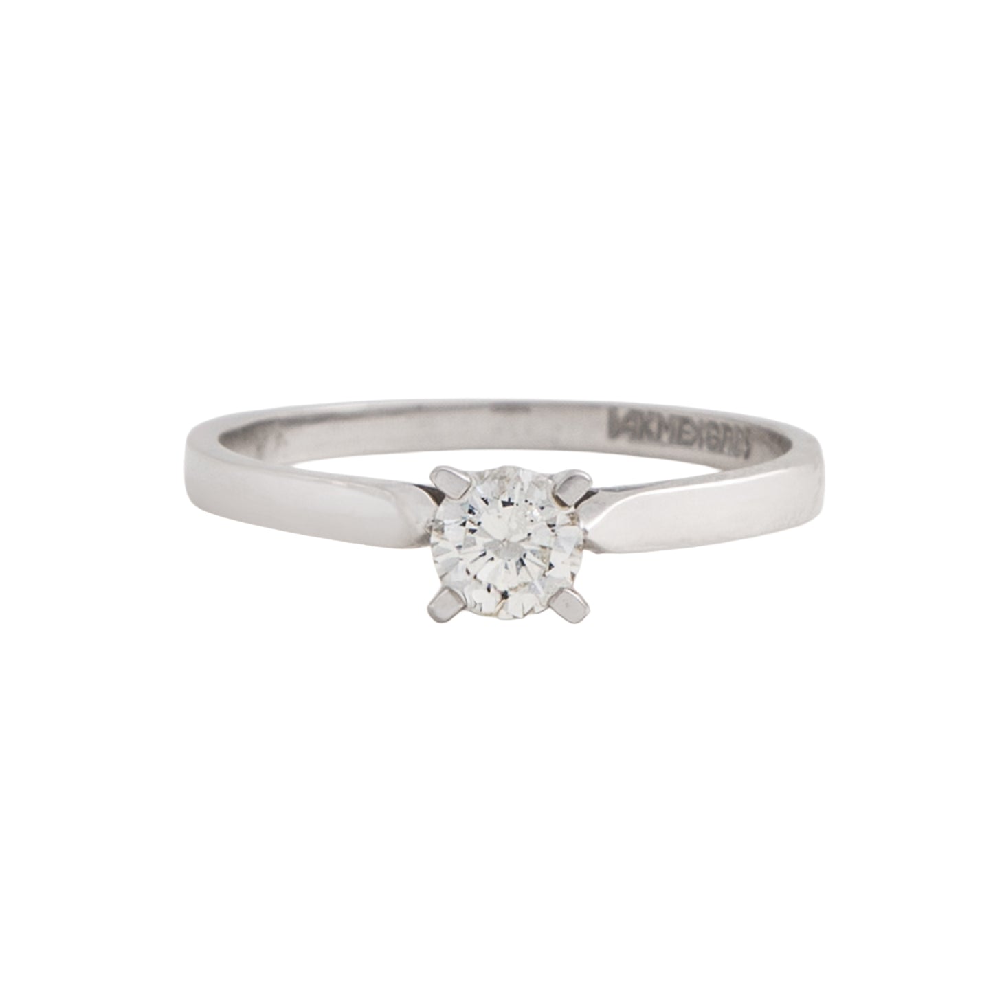 Anillo Solitario 0.35 CT