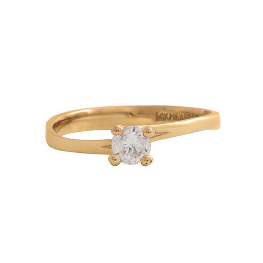 Anillo Solitario 0.32 CT