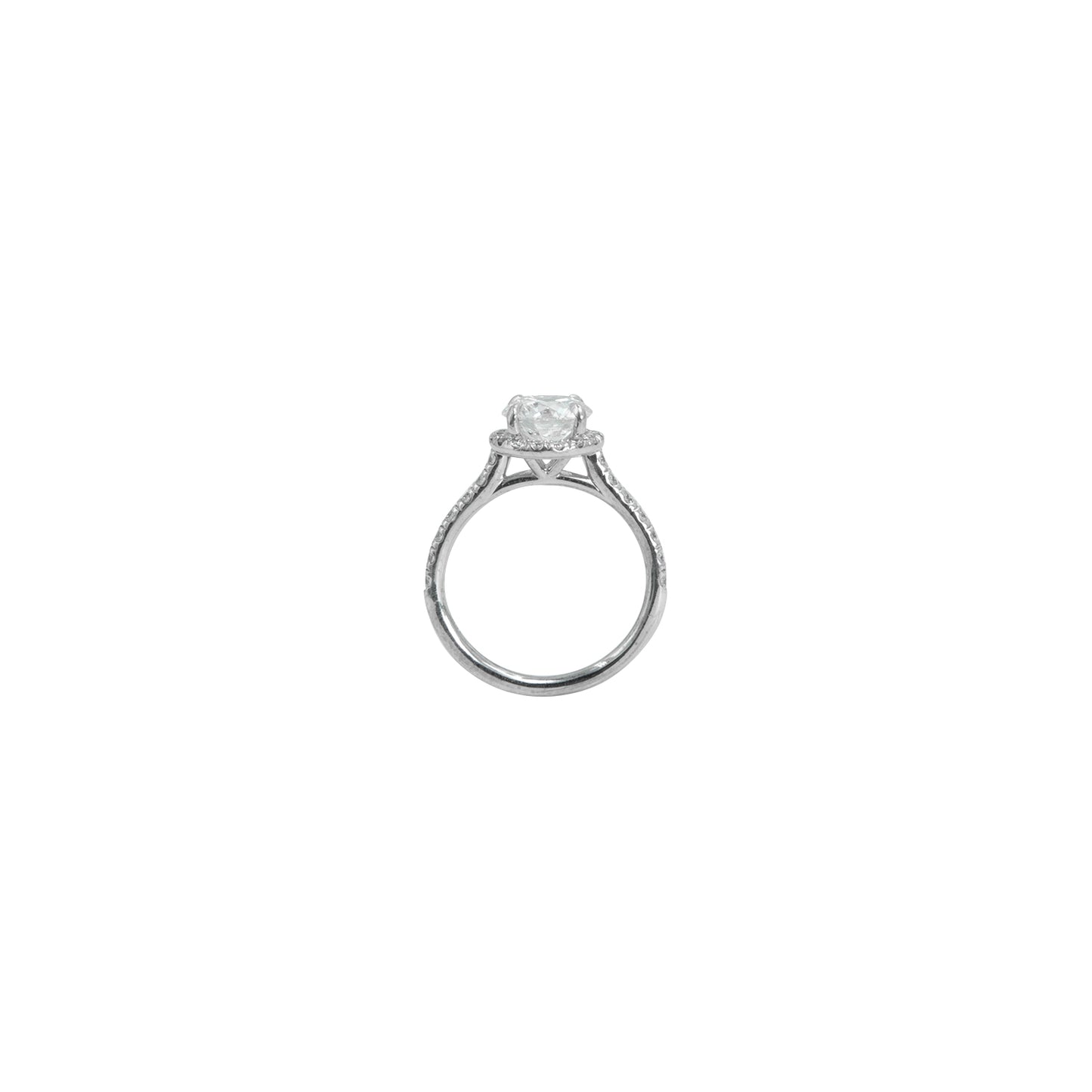 Anillo Solitario con Diamante central de 1.63 CT