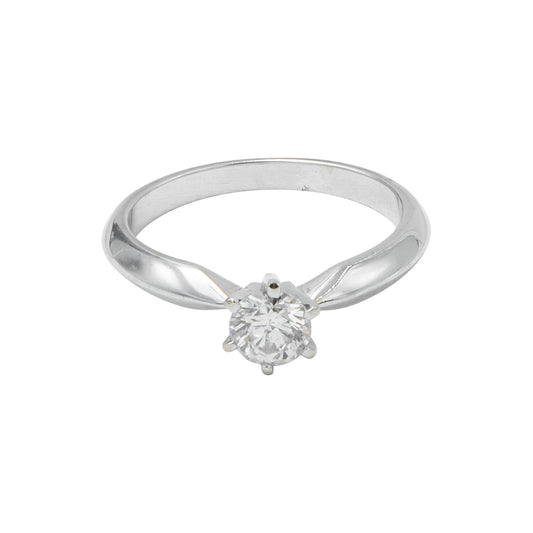 VENDIDO Anillo Tipo Solitario 0.52 CT Claridad I1