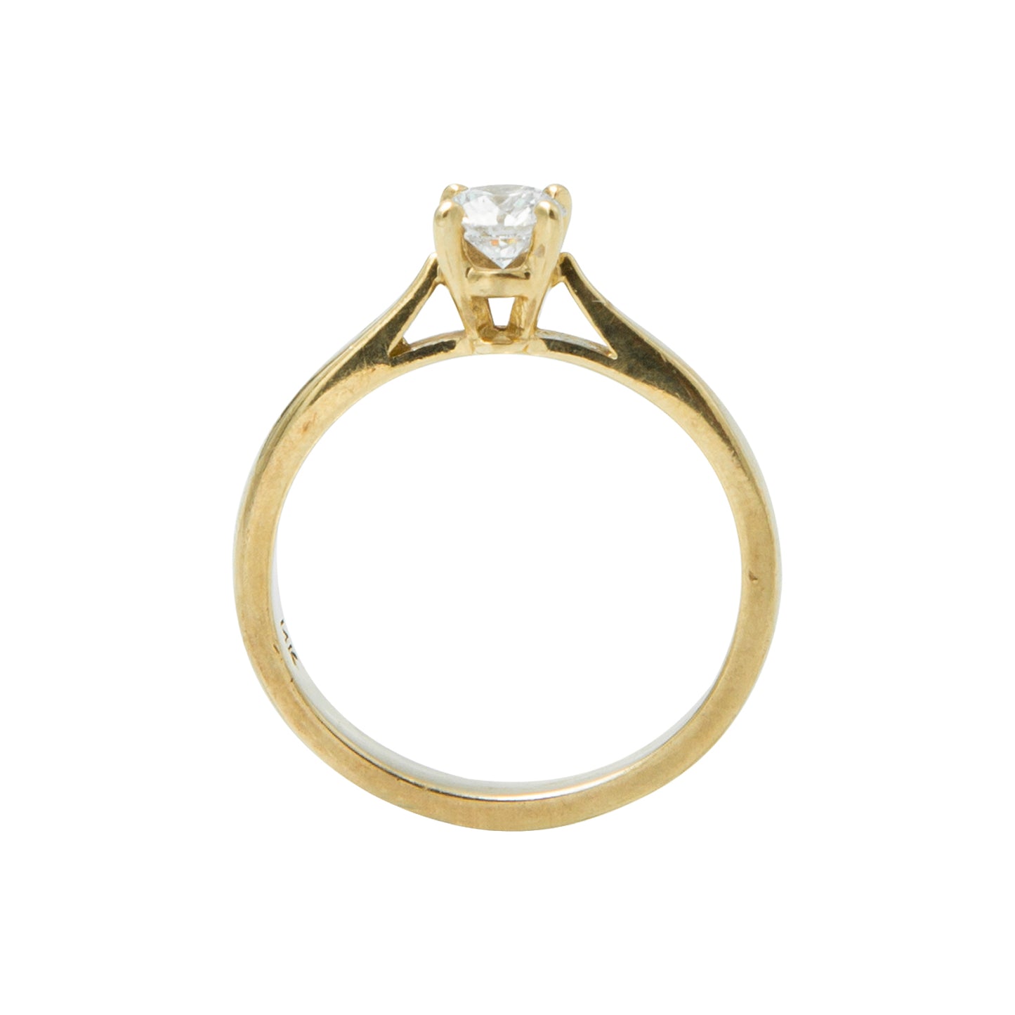 Anillo Solitario de 0.45 CT