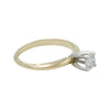 Anillo Solitario en Oro Amarillo - Boutique San Agustín