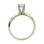Anillo Solitario en Oro Amarillo - Boutique San Agustín