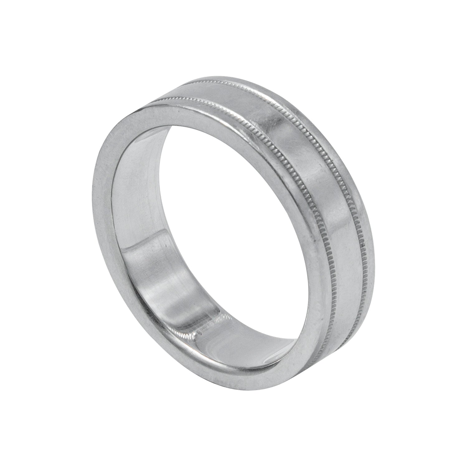 Anillo Double Milgrain - Boutique San Agustín