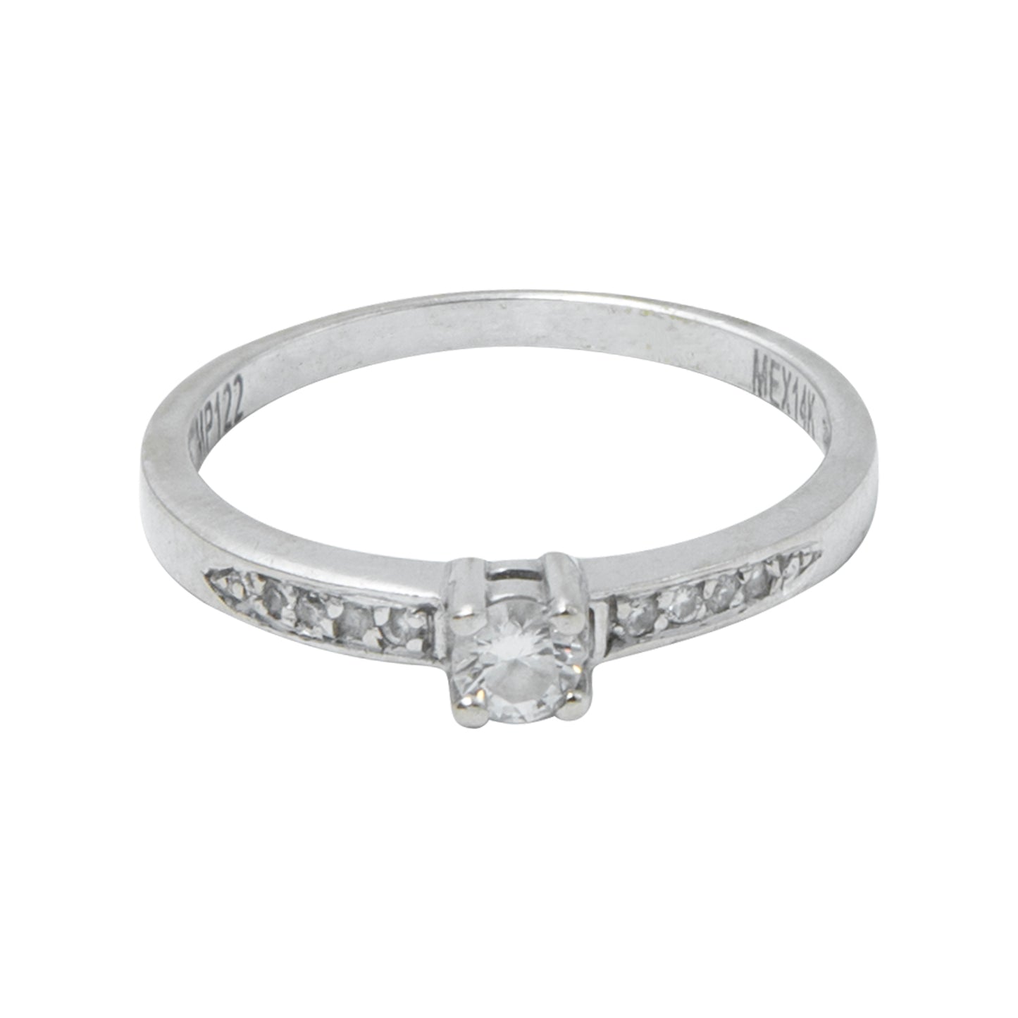 Anillo Solitario 0.10 CT