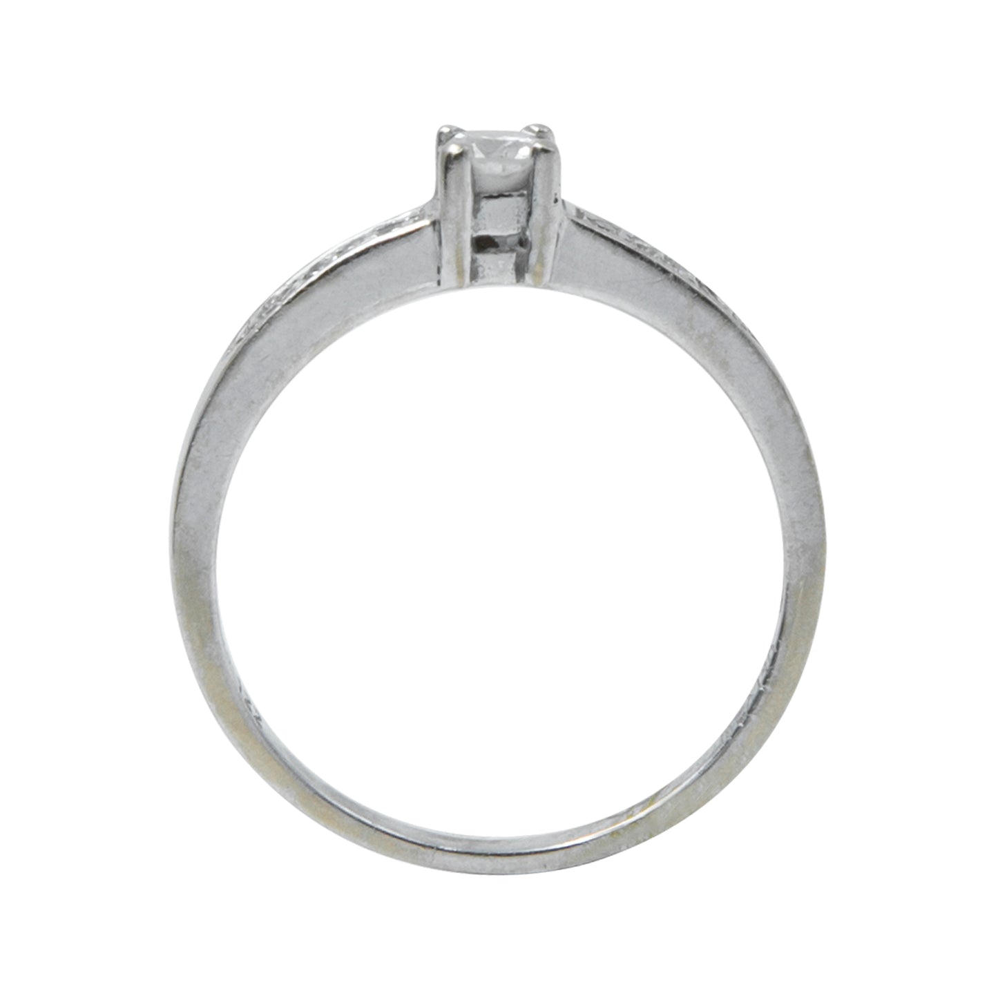 Anillo Solitario 0.10 CT