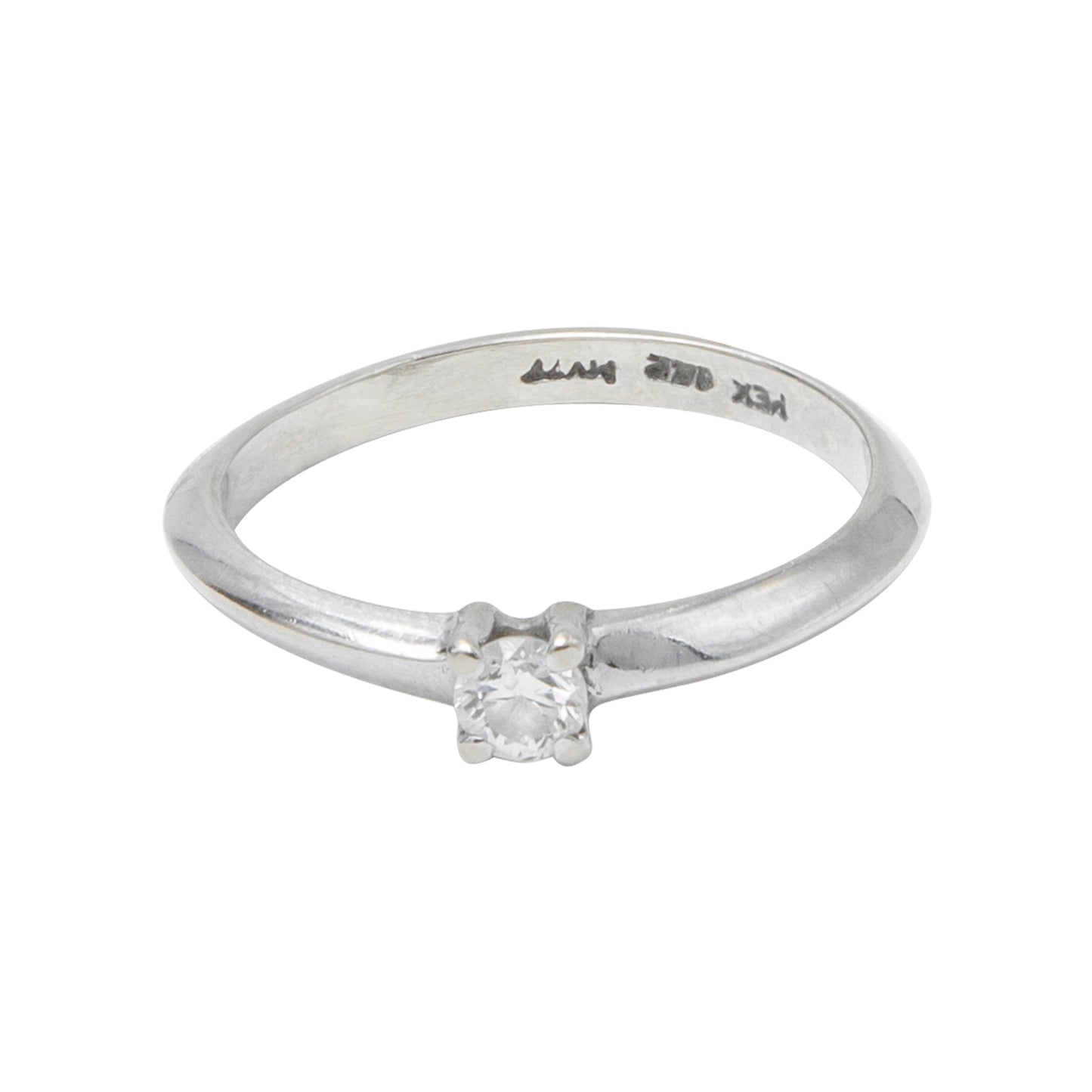 Anillo .13 CT Oro blanco