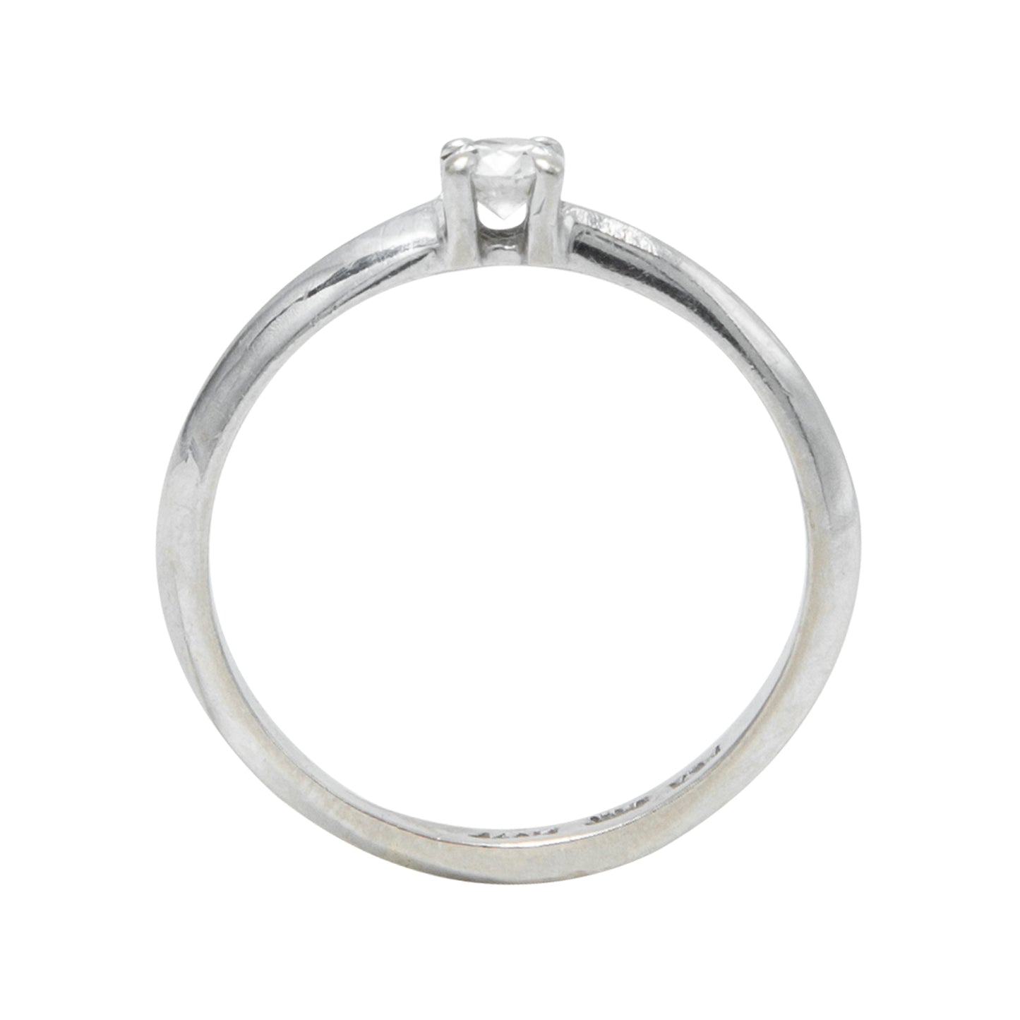 Anillo .13 CT Oro blanco