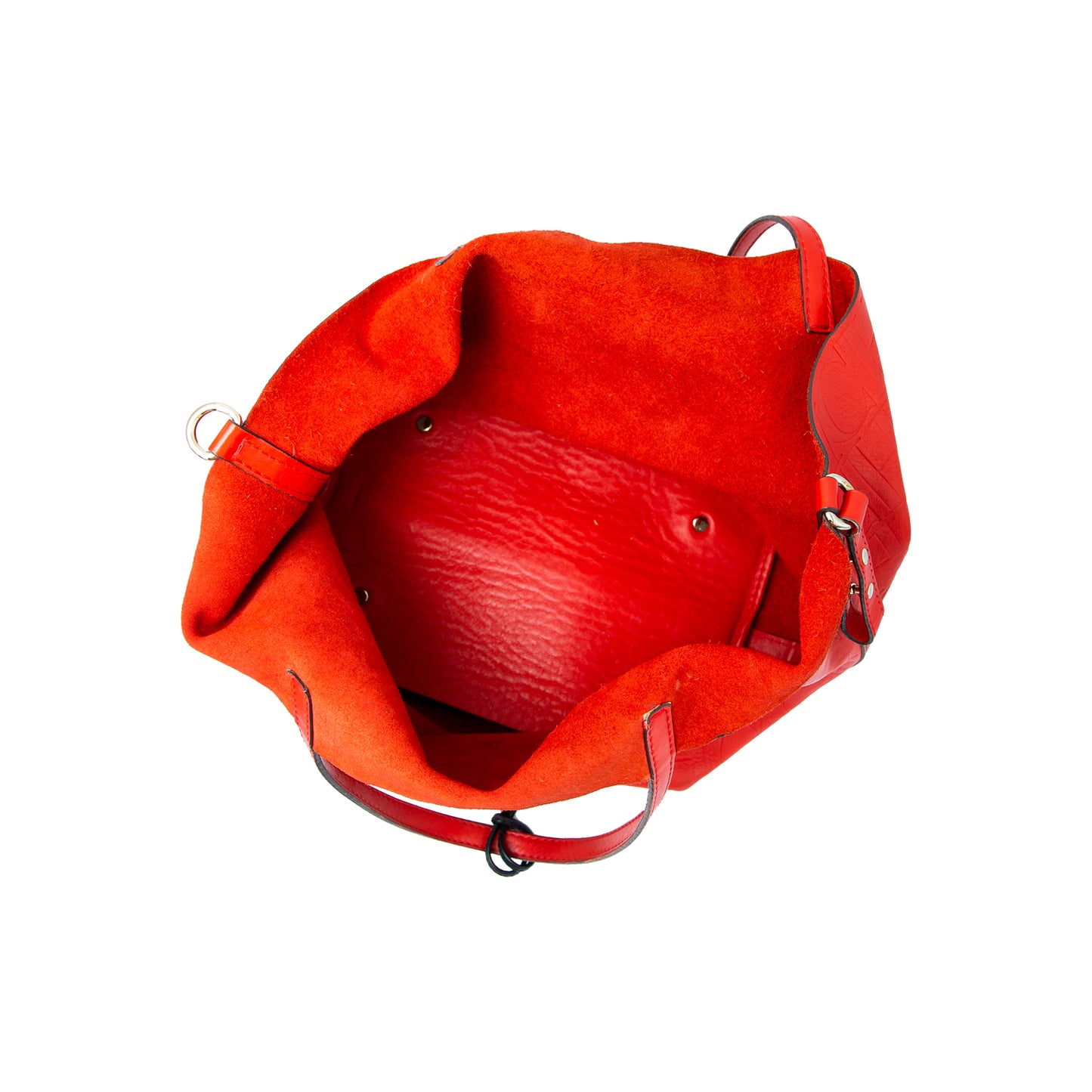 Bolso Matryoska Rojo en piel