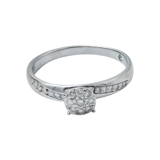 VENDIDO Anillo Solitario 0.20 CT CL SI2