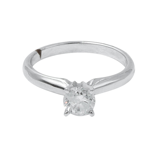 Anillo solitario 14k 0.50CT