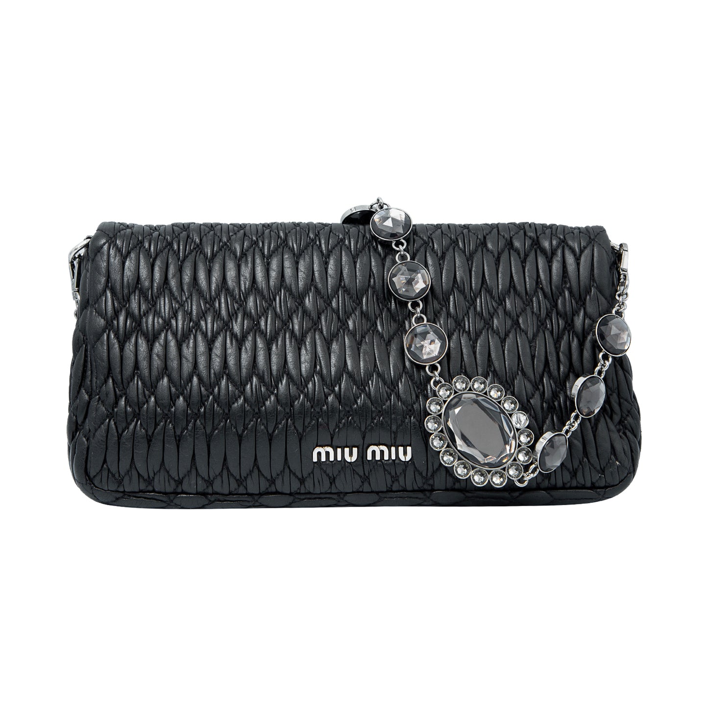 VENDIDO Crossbody Black Rouched