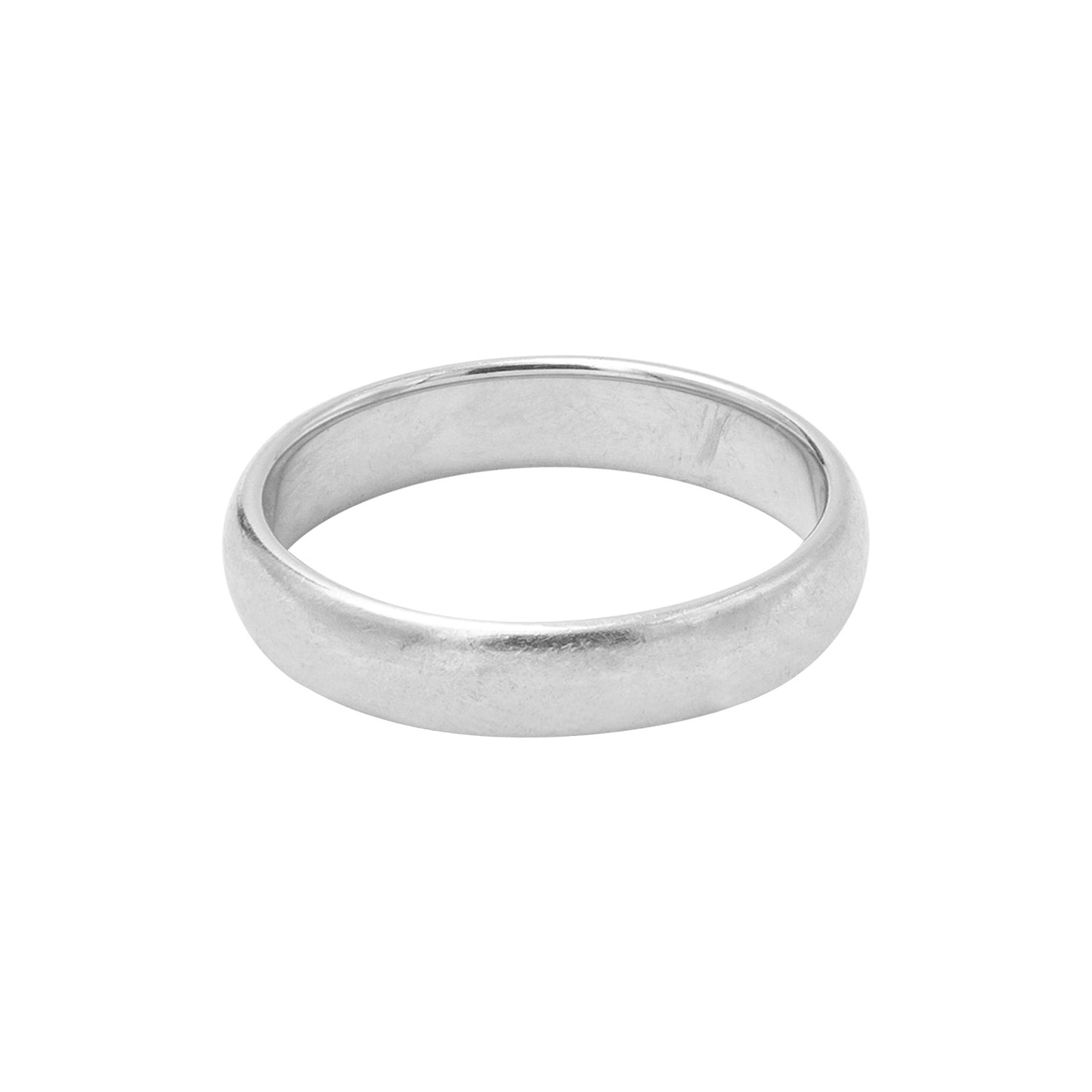 Anillo en oro blanco y platino