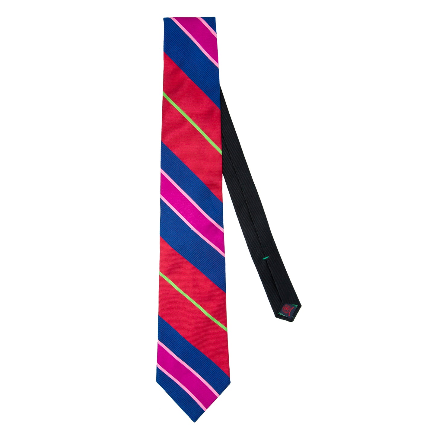 Corbata Multicolor en Rayas Diagonales